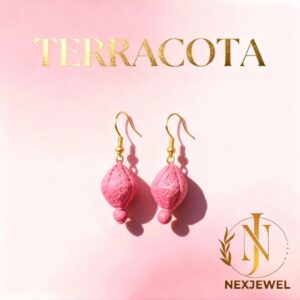 TERRACOTA EARRING-PINK