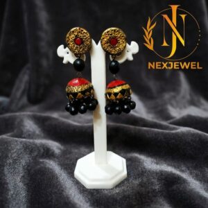 BACK TERRACOTA EARRING