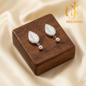 SILVER TERRACOTA EARRING