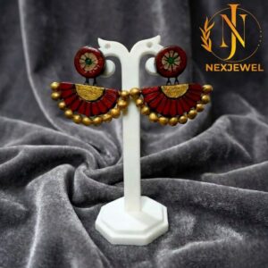 DIYA TERRACOTA EARRINGS